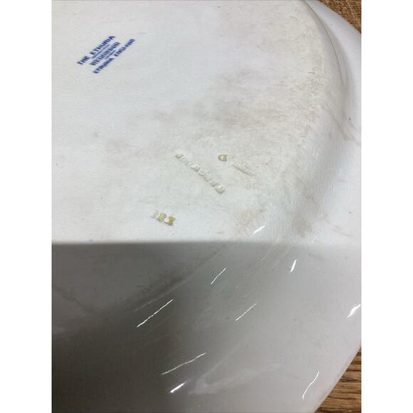 The Ethuria- Wedgwood Oval Floral Serving Dish - England - 14.5x11.75” - Picture 8 of 11